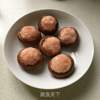 荸荠虾仁盅的做法步骤:6