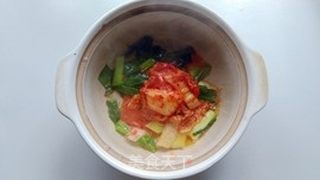 韩式泡菜海鲜汤的做法步骤:5
