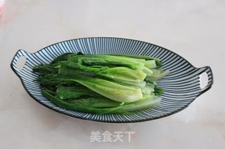 白灼油麦菜的做法步骤：7