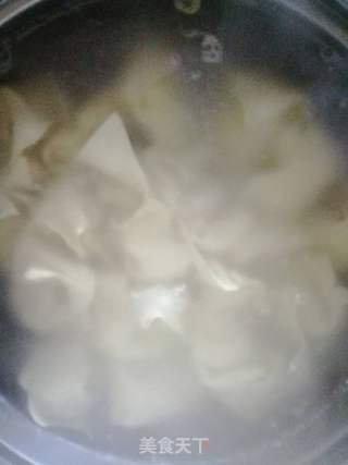 大葱猪肉馄饨的做法步骤:9