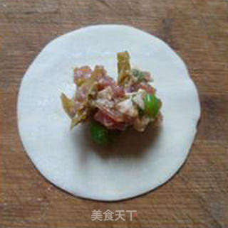 榨菜梅豆肉馅饺子的做法步骤:11