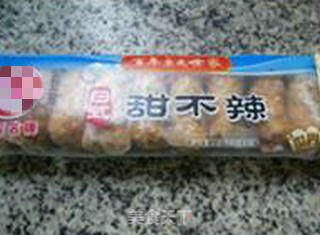 甜不辣鸡蛋炒饭的做法步骤:2