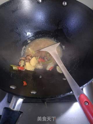 金汤豆腐酿的做法步骤:14