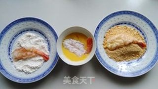 日式炸虾的做法步骤:4