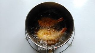 日式炸虾的做法步骤:5