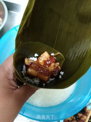 鲜肉粽子的做法步骤:5