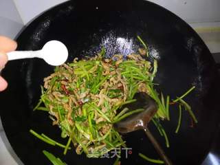 香辣肉丝的做法步骤:18