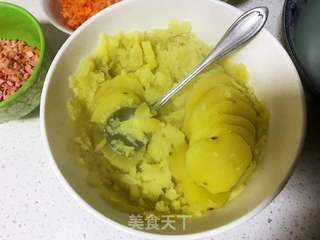 香煎土豆饼的做法步骤:3