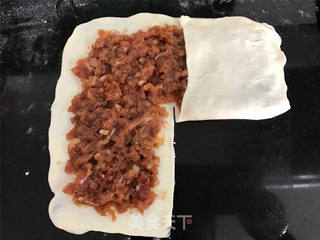 千层牛肉饼的做法步骤:9