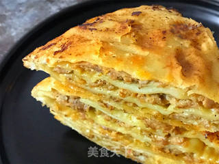 千层牛肉饼的做法步骤:12