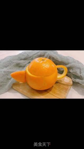 茶壶橙汁 辅食1周岁以上的做法步骤:7