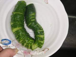 浇汁蓑衣黄瓜的做法步骤:9