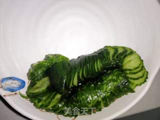 浇汁蓑衣黄瓜的做法步骤:10