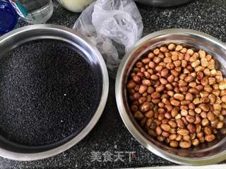 传统黑芝麻汤圆馅的做法步骤:4
