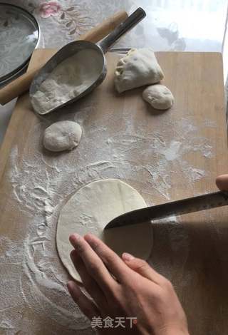 鲜虾多层馅饼的做法步骤:13