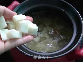淮山银耳红薯糖水的做法步骤:7