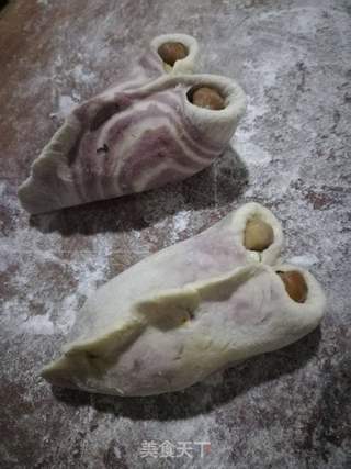 彩虹鱼包的做法步骤:7