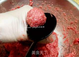 自制牛肉丸的做法步骤:11