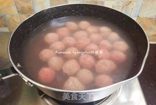 自制牛肉丸的做法步骤:12