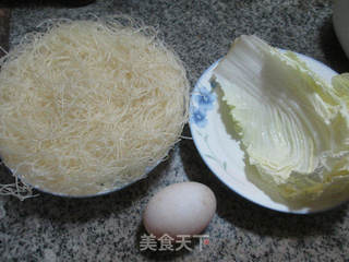 鸭蛋大白菜米面的做法步骤：1