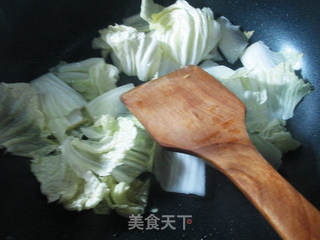 鸭蛋大白菜米面的做法步骤：5