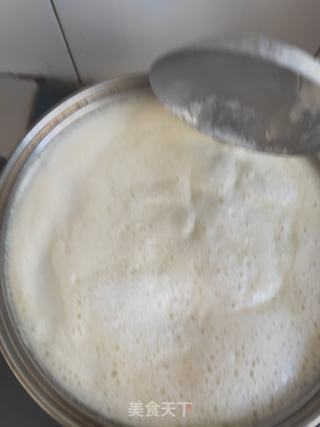 用生豆面做的粥|美玲粥的做法步骤:3