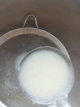 用生豆面做的粥|美玲粥的做法步骤:4