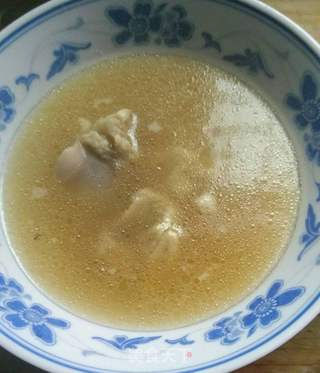 排骨汤米豆腐的做法步骤:2