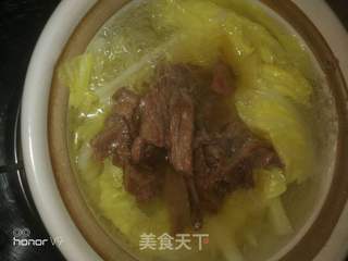 砂锅牛肉面的做法步骤：4