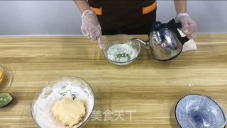双色流沙汤圆的做法步骤:5