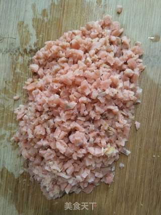 鱼肉馅蒸饺的做法步骤:4