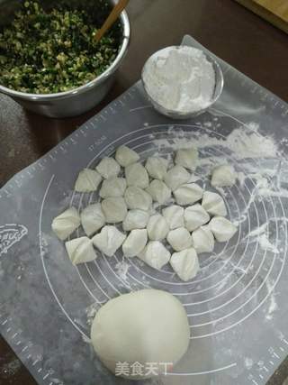 鱼肉馅蒸饺的做法步骤:11