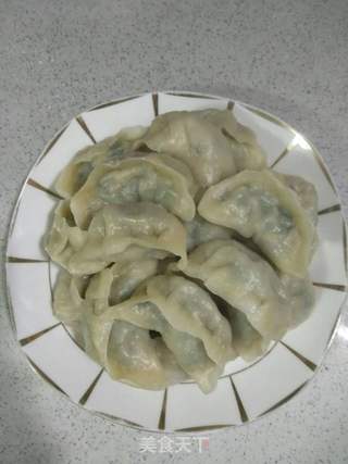 鱼肉馅蒸饺的做法步骤:15