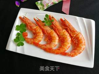 茄汁竹节虾的做法步骤:6