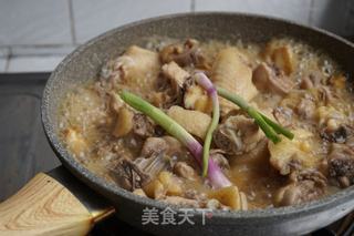 鲍鱼焖鸡的做法步骤:10