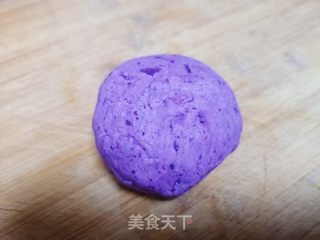 紫薯麻球的做法步骤:3