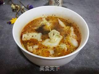 酸辣馄饨的做法步骤:12