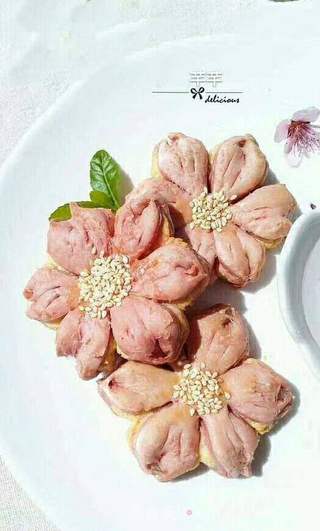 桃花酥的做法步骤:14