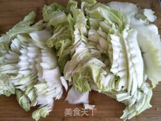 五花肉炖冻豆腐粉条的做法步骤：4