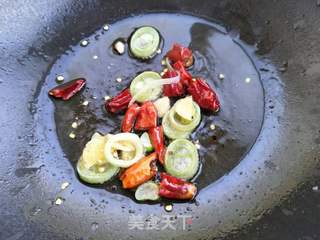 五花肉炖冻豆腐粉条的做法步骤:5