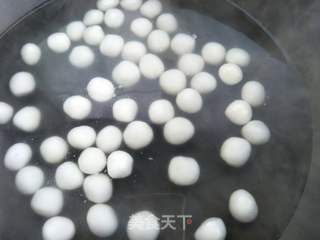 酒酿果脯圆子的做法步骤:5
