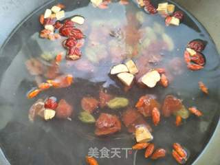 酒酿果脯圆子的做法步骤:6