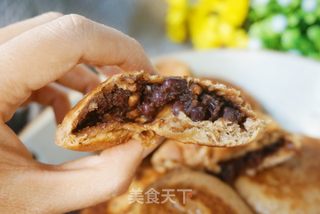 红糖豆馅饼的做法步骤:8