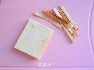 土司香蕉卷的做法步骤:2