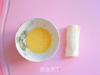 土司香蕉卷的做法步骤:9