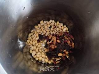 桂圆大枣豆浆的做法步骤：6