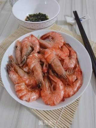白灼黑虎虾的做法步骤:11