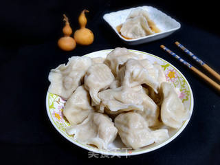 莲藕猪肉水饺的做法步骤:14