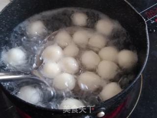 红薯红糖姜汁小汤圆的做法步骤:6