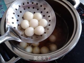 红薯红糖姜汁小汤圆的做法步骤:7